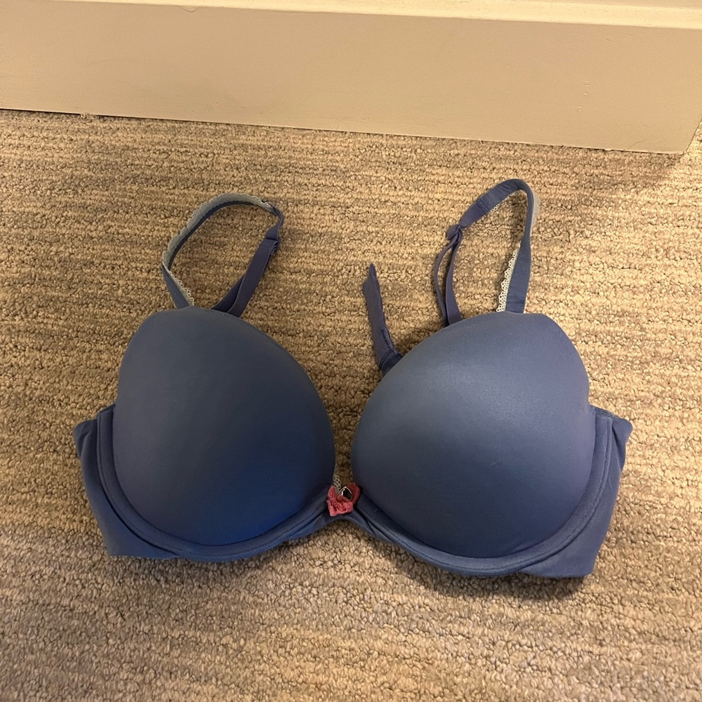 Blue Victorias Secret. Size 34C. Body by Victoria Pigeonnant